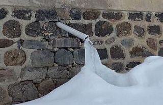 Ağrı’da dondurucu soğuklar etkisini sürdürüyor