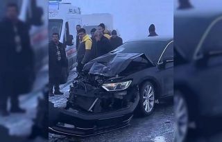 Ağrı’da sis kazaya neden oldu