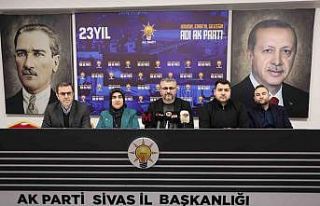 AK Parti Sivas İl Başkanı Tanrıverdi: "6...
