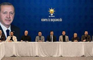 AK Parti’nin Konya’da üye sayısı 364 bin 687’ye...