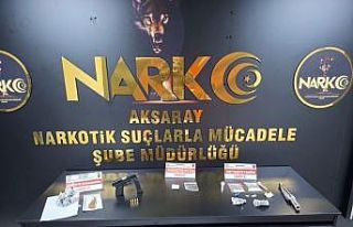 Aksaray NSM’den narkotik operasyonu: 8 tutuklama