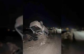 Aksaray’da otomobil takla attı: 3 yaralı