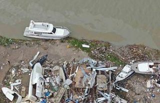 Aksu’da sel ve hortum felaketi: Milyonluk tekneler...