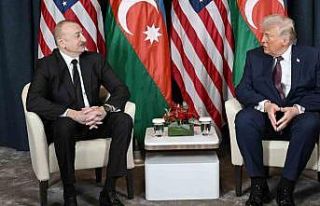 Aliyev, Trump ile bir araya geldi