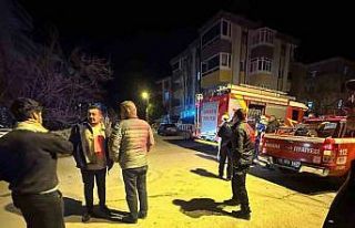 Ankara’da bir binada çıkan baca yangını söndürüldü