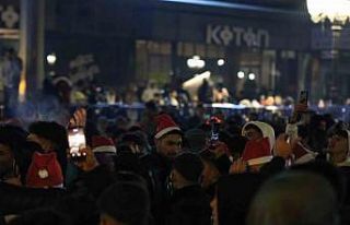 Ankara’da yeni yıl coşkuyla karşılandı