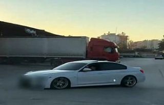 Antalya’da drift yapan sürücüye sosyal medya...