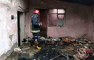 Antalya’da gecekonduda yangın