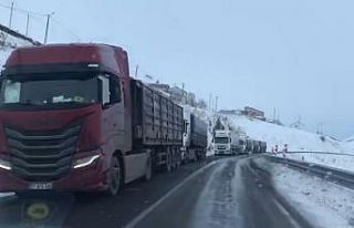 Ardahan’da ulaşıma kar ve tipi engeli
