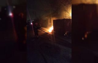 Arsuz’da müstakil evden alevler yükseldi