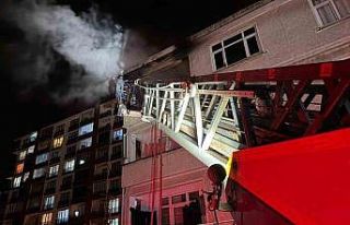 Artvin Hopa’da apartman dairesinde yangın paniği