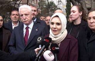 Atlas Çağlayan’ın ailesine taziye ziyaretinde...