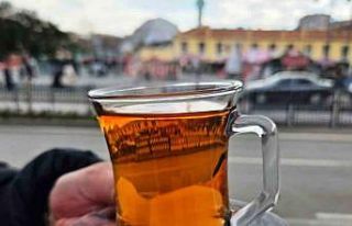 Ayaz vurdu, fincanlar kış çayıyla doldu