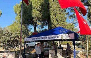 Aydın Büyükşehir Belediyesi’nden mezarlıklarda...