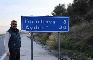 Aydın’da trafik levhaları kurşunların hedefi...