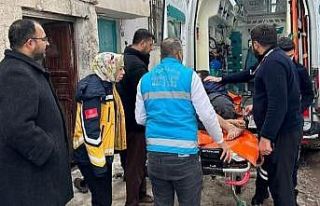 Babanın görüntüleri ekipleri harekete geçirdi