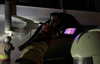 Baca yangınına termal kameralı müdahale