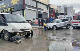 Bafra’da trafik kazası: 3 yaralı