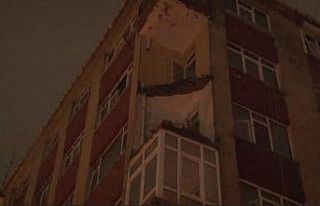 Bahçelievler’de daha önce boşaltılan binanın...