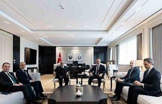 Bakan Fidan, KİB Genel Sekreteri Bahaddin’i kabul...