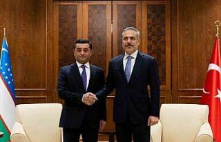 Bakan Fidan, Özbekistan Dışişleri Bakanı Saidov...