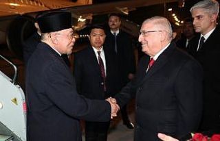Bakan Güler, Türkiye’ye gelen Malezya Başbakanı...