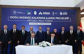 Bakan Kacır, Kahramanmaraş’ta SOGEP projelerinin...