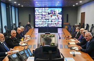 Bakan Yerlikaya, 81 ilin valisi ile çevrim içi Koordinasyon...