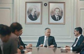 Bakan Yerlikaya, Ezidi toplum temsilcilerini kabul...