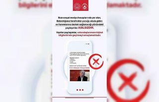 Bakanlıktan ‘sahte yardım’ paylaşımlarına...