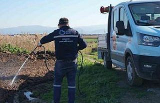 Balıkesir Büyükşehir’in haşerelere karşı...