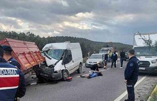 Balıkesir’de trafik kazası: 4 yaralı