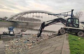 Bariyer sistemleriyle 16 bin kilogramdan fazla atığın...