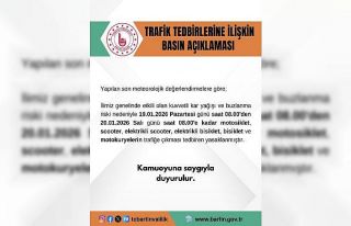 Bartın’da motosiklet, scooter ve bisikletlerin...