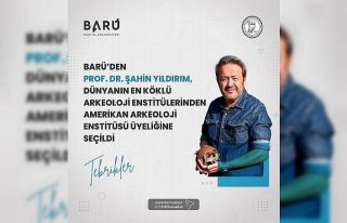 BARÜ’den Prof. Dr. Yıldırım, Amerikan Arkeoloji...