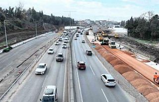 Başiskele Koridor Projesi’nin ilk bağlantı yolu...