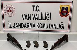 Başkale’de uzun namlulu silah ele geçirildi