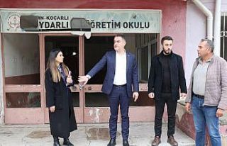 Başkan Arıcı, ’Haydarlı İlkokulu’ için düğmeye...