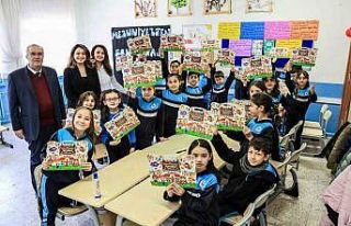 Başkan Arslan öğrencilerin karne sevincine ortak...