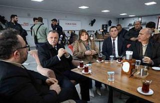 Başkan Balaban Muradiye’de çalışmaları yerinde...