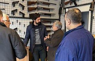 Başkan Ekrem Çadır, esnaflarla bir araya geldi