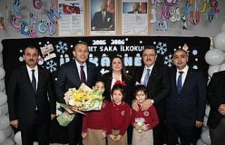 Başkan Genç, öğrencilerin karne heyecanına ortak...