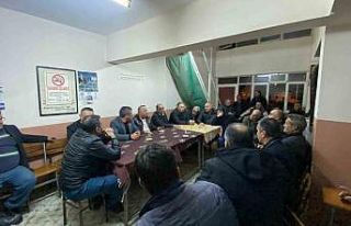 Başkan Özel, Kandil gecesinde Kızılca’da vatandaşlarla...