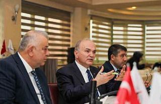 Başkan Özlü sanayicileri dinledi