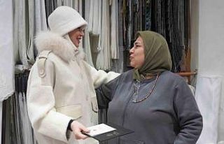 Başkan Subaşı yeni yılın ilk gününde esnaf...