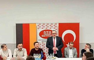 Başkan Tatık, Almanyada yaşayan gurbetçilerle...