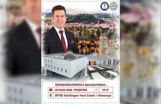 Başkan Tatık, Almanya’daki Tavaslı gurbetçilerle...