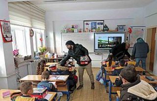 Başkan Yalçın’dan kış gününde yürek ısıtan...