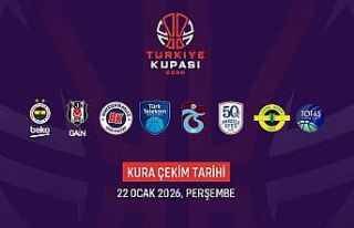 Basketbolda Türkiye Kupası’nda mücadele edecek...