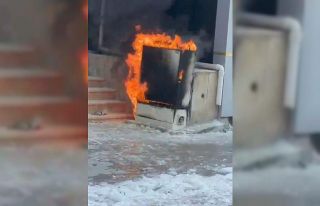 Batman’da aşırı yük elektrik panosunu yaktı